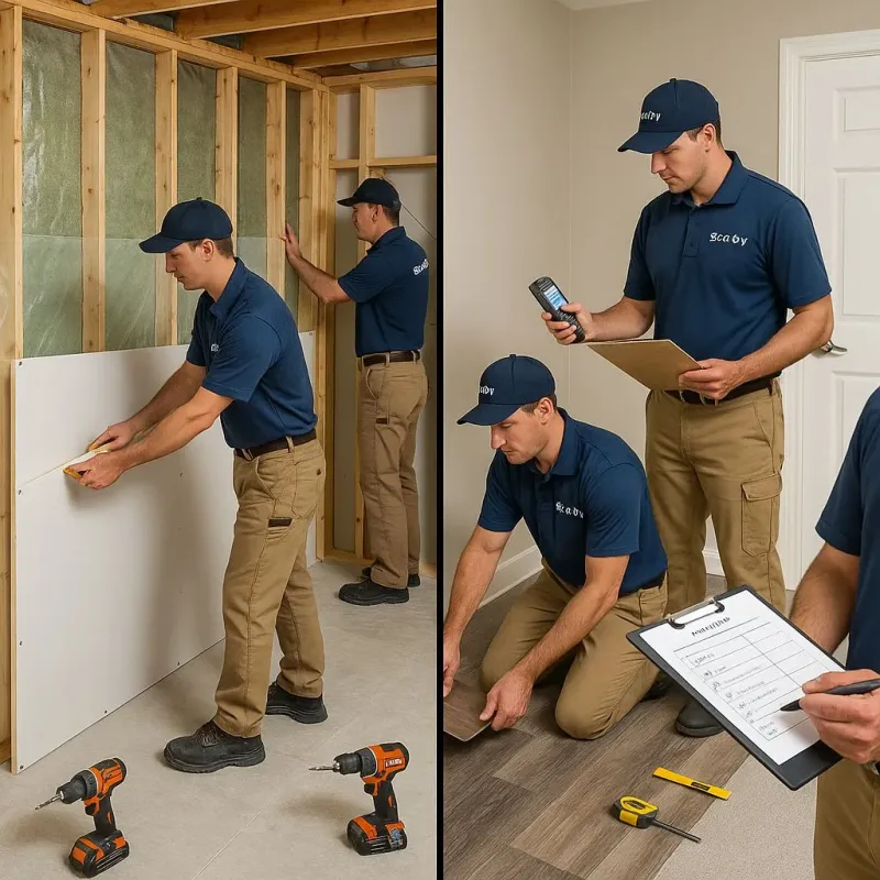 Repairs and Reconstruction process in Carrollton, IL